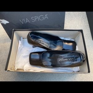 Via Spiga Black Heels Size 6